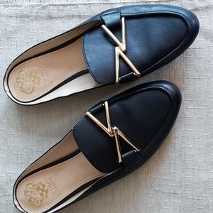 Vince Camuto Black Ivah Mules